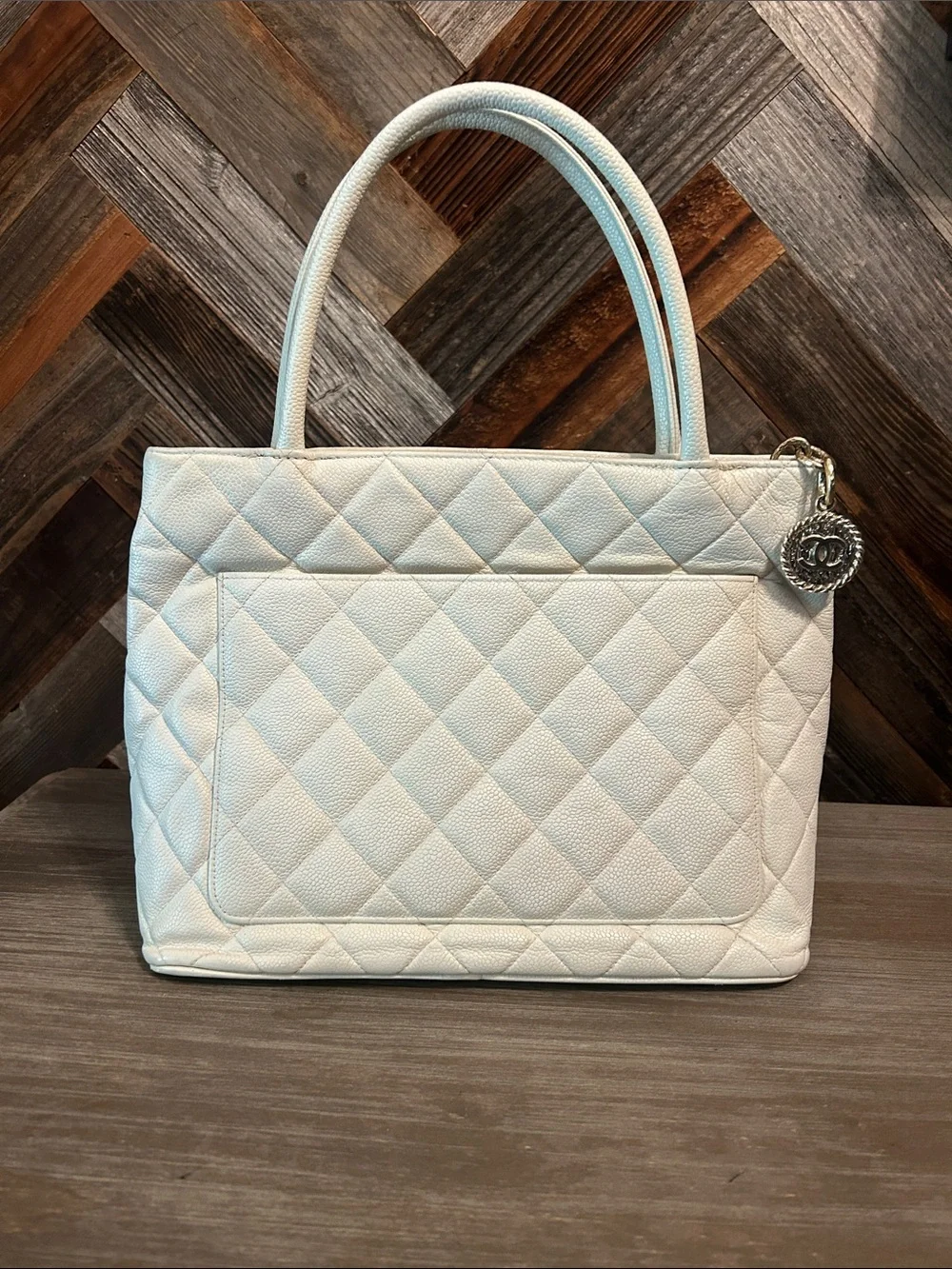 Vintage Chanel Medallion Tote